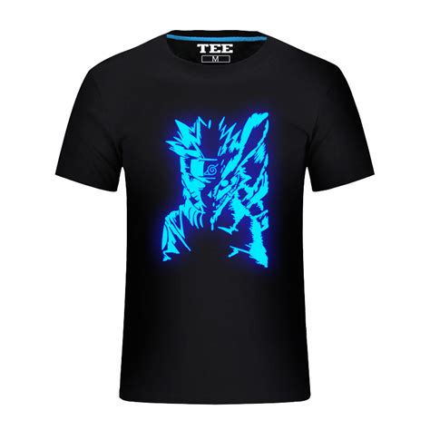 Naruto Glowing T Shirt Price 2495 And Free Shipping Dragonballz