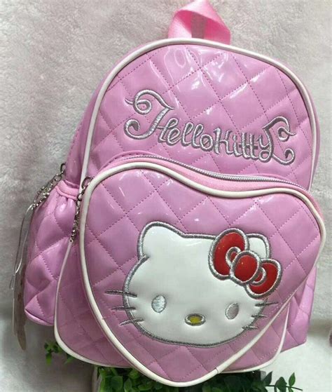 Hello Kitty Backpack For Toddlers Large Capacity School Bag Girls Pink