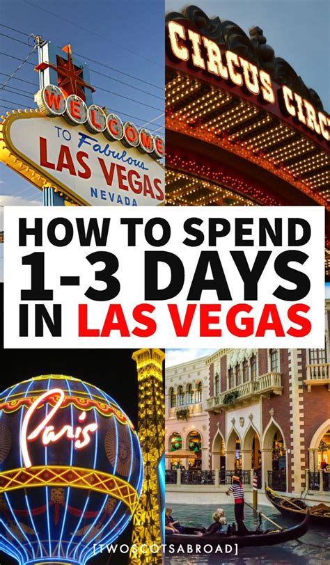 Fun Las Vegas Itinerary 3 Days In Las Vegas Artofit