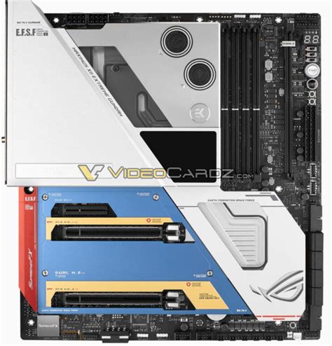 Asus Rog Maximus Xii Extreme Gundam Motherboard Pictured Techpowerup