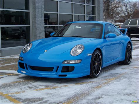 2008 Mexico Blue Paint To Sample Porsche 911 Carrera S Coupe 133543