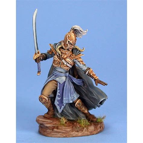Dark Sword Miniatures Visions In Fantasy Male High Elf Warrior