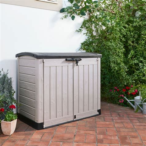Blooma Store It Out Arc Plastic Garden Storage Boxgrey Brown In 2020