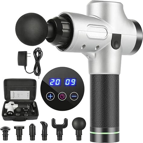 Muscle Massage Gun For Athletes Deep Tissue Percussion Massager For Sore Muscle And