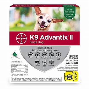 Bayer K9 Advantix Ii Flea Tick And Mosquito Prevention For Small Dogs