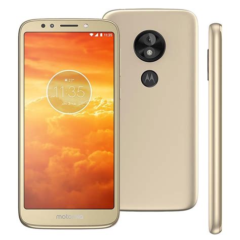 Celular Motorola Moto E5 Play Ouro 16gb Android 8 53 Quad Core Cam