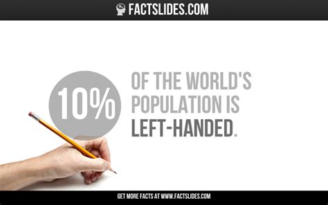 17 Facts About Left Handed People ←factslides→ Left Handed Famous