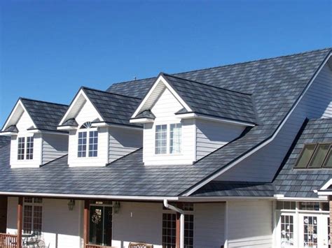 Choosing The Blue Roof Shingles For Your House Metal Shingle Roof