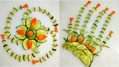 Fruits And Vegetables Carving Idea For Beginners। How To Carve Vegetables
