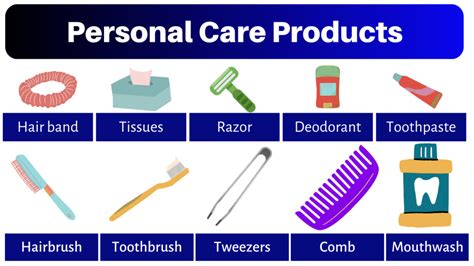 List Of Personal Care Products Grammarvocab