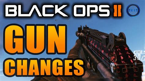 Black Ops 2 Gun Changes Side By Side Comparison Patch 104 Bo2