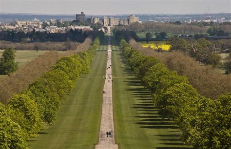 Windsor Castle And The Long Walk Rbritpics