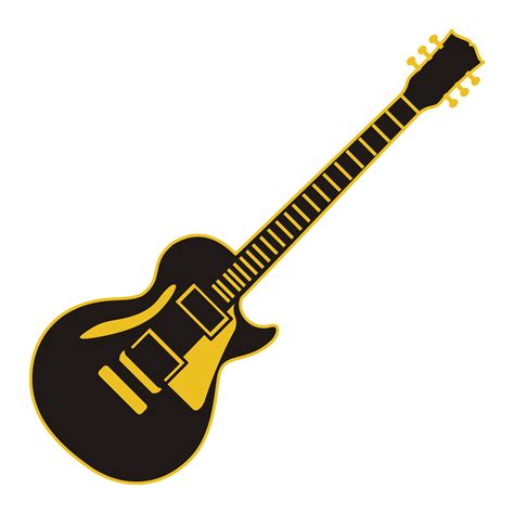 Electric Guitar Png Vector