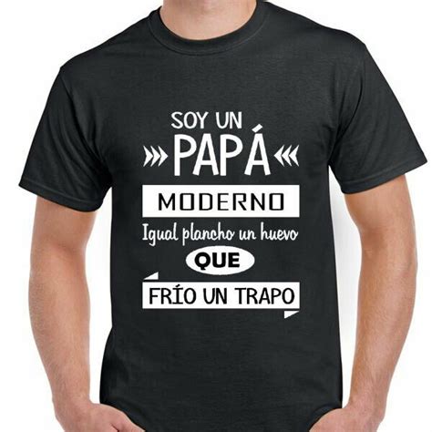 Camiseta Personalizada Par El Dia Del Padre Papa Moderno • 1490