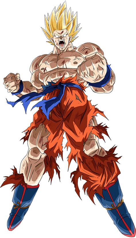 Goku Ssj Namek Saga Render 9 By Maxiuchiha22 Dragon Ball Painting