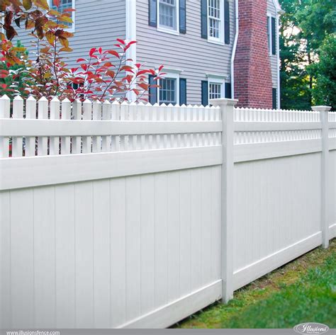 But give some thought to how a better quality privacy fence will actually add value to. 42 Vinyl Fence Home Decor Ideas for Your Yard - Illusions Vinyl Fence