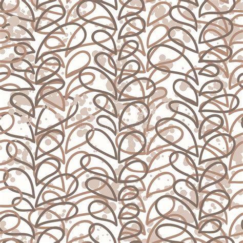 Seamless Pattern Colored Vines Stock Illustrations 25 Seamless