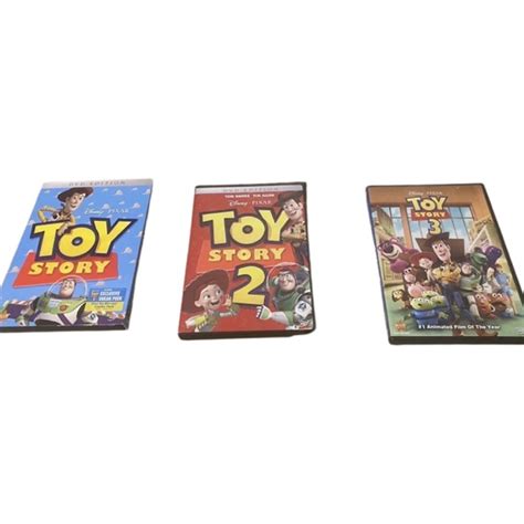 Media Toy Story 1 2 And 3 Dvd Set Poshmark