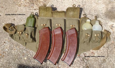 Wts 3 Chinese Phenolicbakelite 30rd Mags Excellent Wchest Pouch 345