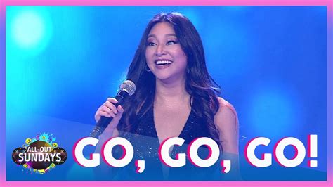 Let It Go Go Go With Rufa Mae Quinto Thea Astley And Mariane Osabel All Out Sundays Youtube