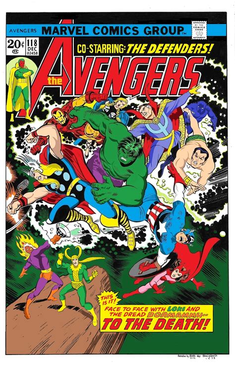 The Avengers Animated John Romita Pc Cover Art By 94beyond On Deviantart