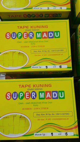 Jual Tape Supermadu Di Lapak Hafizmart Produk Lokal Bukalapak