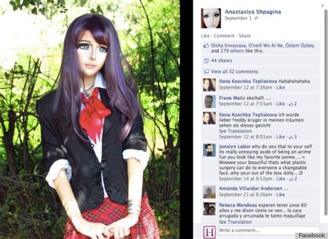 Anastasiya Shpagina Turns Herself Into Real Life Anime Girl Photos