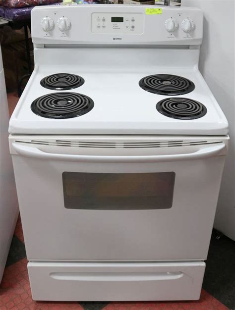 Kenmore White Stove 30x25x37 Kastner Auctions