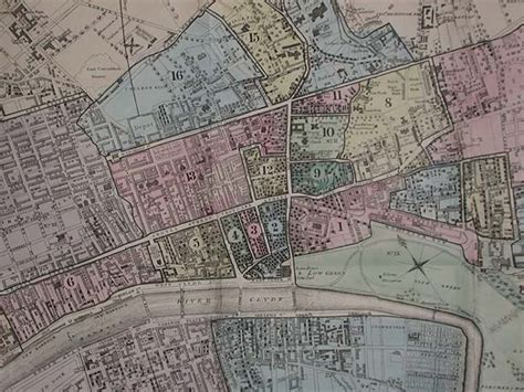 Nineteenth Century Map And Public Health In Glasgow
