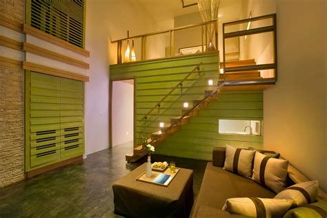 Ocean View Loft Spacious Living Room Aleenta Luxery Resort Phuket