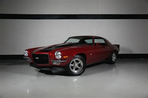 Fully Restored Cranberry Red 1970 Chevrolet Camaro Ss Classic