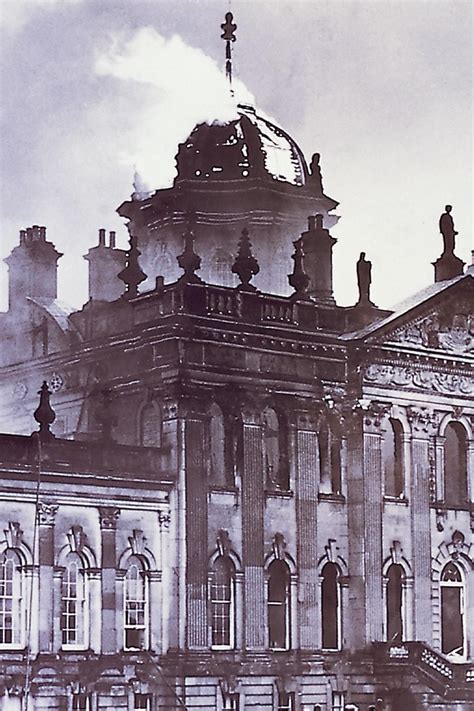Castle Howard A Fire In 1944 Destroys The Dome And Guts An Entire