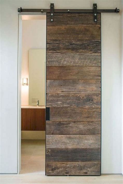 It is not too late to get amazing idea to remodel your door design. 10+ Awesome Bathroom Design Ideas With Wood Sliding Door ...