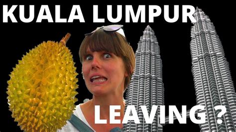 Kuala Lumpur Malaysia First Time Trying Malaysian Durian We Cant Believe This Is It