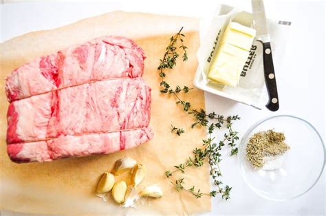 Prime rib roast doesn't need a marinade or any complicated preparations; Gather Your Ingredients | Cooking a roast, Prime rib recipe, Food