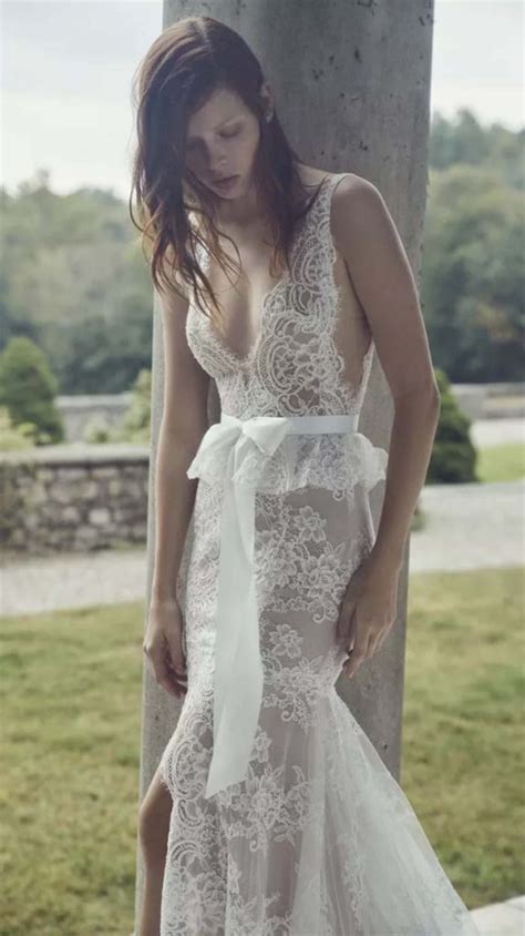 22 Romantic Lingerie Inspired Wedding Dresses