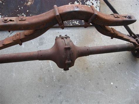 Model T Ford Forum Rear Axle Questions