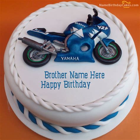 Make yours or your friend's you can find this picture by searching the terms including teddy birthday cake,write name on birthday cake,brithday cake name,teddy birthday cake pix. Write name on Bike Birthday Cake For Brother - Happy ...