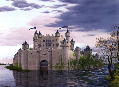 Fantasy Castle Wallpaper Riverrun Westeros Game Of Thrones Locations