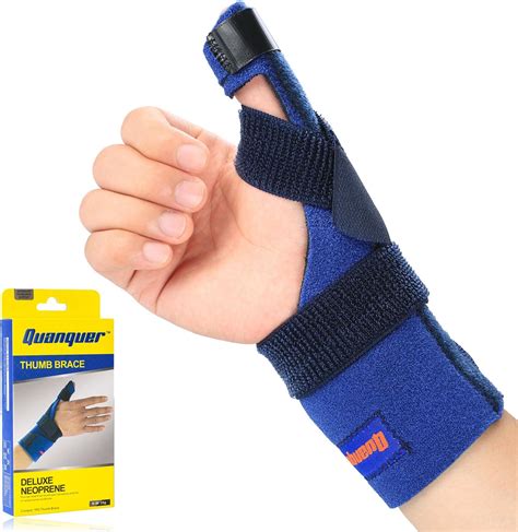 Thumb Brace By Quanquer Adjustable Thumb Spica Splint For Pain