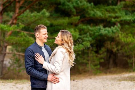 happy loving couple kissing enjoying of happiness love and tenderness romance couple hugging in