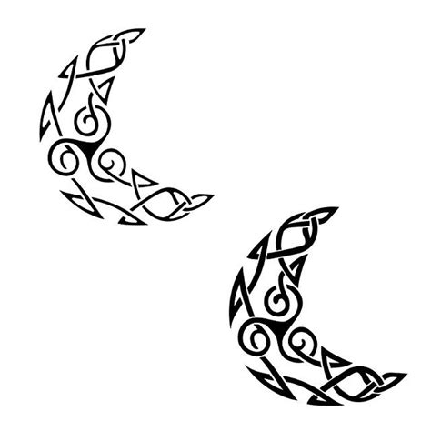 Celtic Triskell Moon Tattoo Celtic Tattoos Small Celtic Tattoos