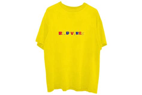 Xxxtentacion Bad Vibes Forever T Shirt Yellow Cn