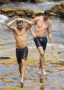 Matty Johnson At Beach With Bachelorette S Cam Cranley Daily Mail Online