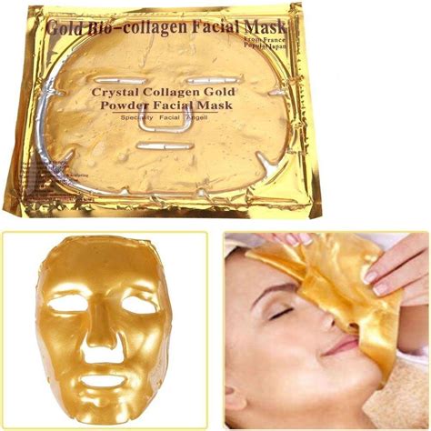 Buy 24k Gold Bio Collagen Facial Mask Anti Aging Hydrating Whitening