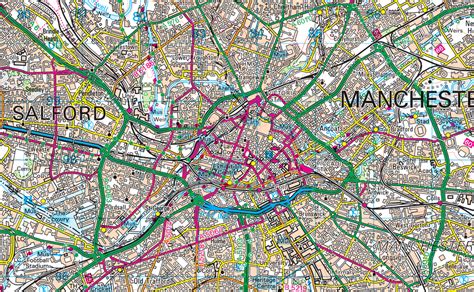 Greater Manchester Map I Love Maps
