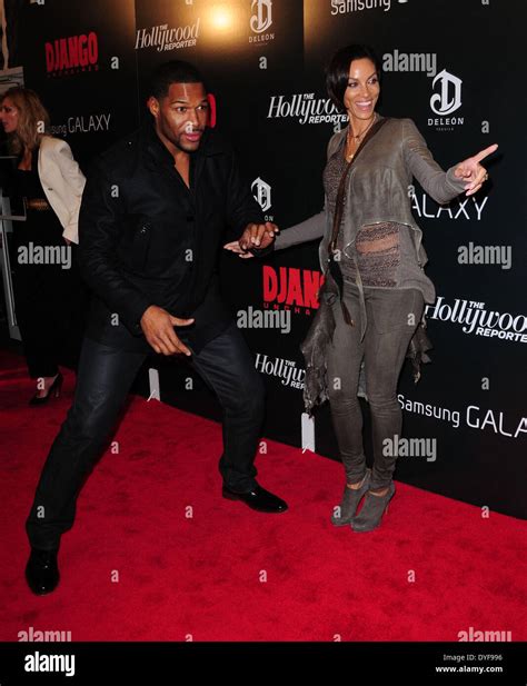 The Premiere Of Django Unchained Held At The Ziegfeld Theatrefeaturing Michael Strahan Where