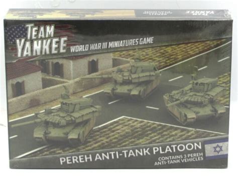 Flames Of War Tibx05 Team Yankee Israel Pereh Anti Tank Platoon Battlefront For Sale Online Ebay