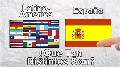 Diferencias Entre El EspaÑol De EspaÑa Y Latinamerica Youtube