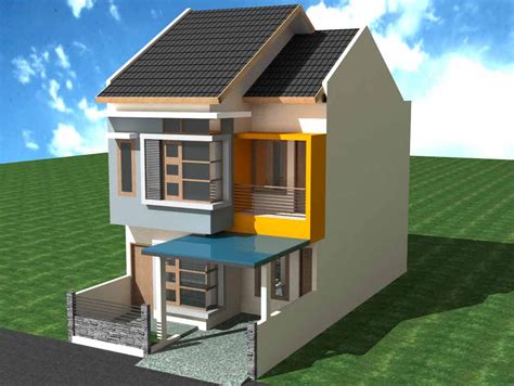 contoh gambar desain rumah minimalis type